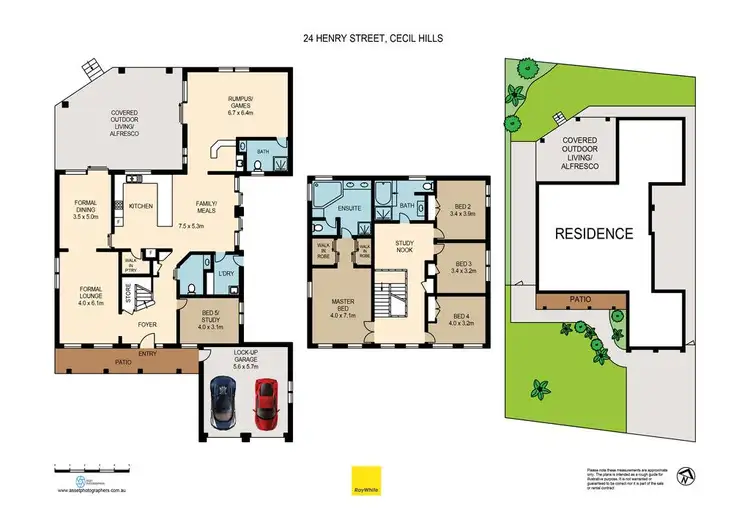 Floorplan of Homely house listing, 24 Henry Street, Cecil Hills NSW 2171