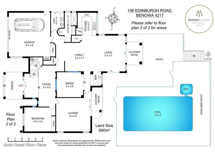 Floorplan of Homely house listing, 106 Edinburgh Road, Benowa Waters QLD 4217