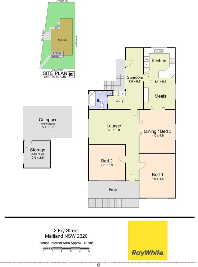 Floorplan of Homely house listing, 2 Fry Street, Maitland NSW 2320