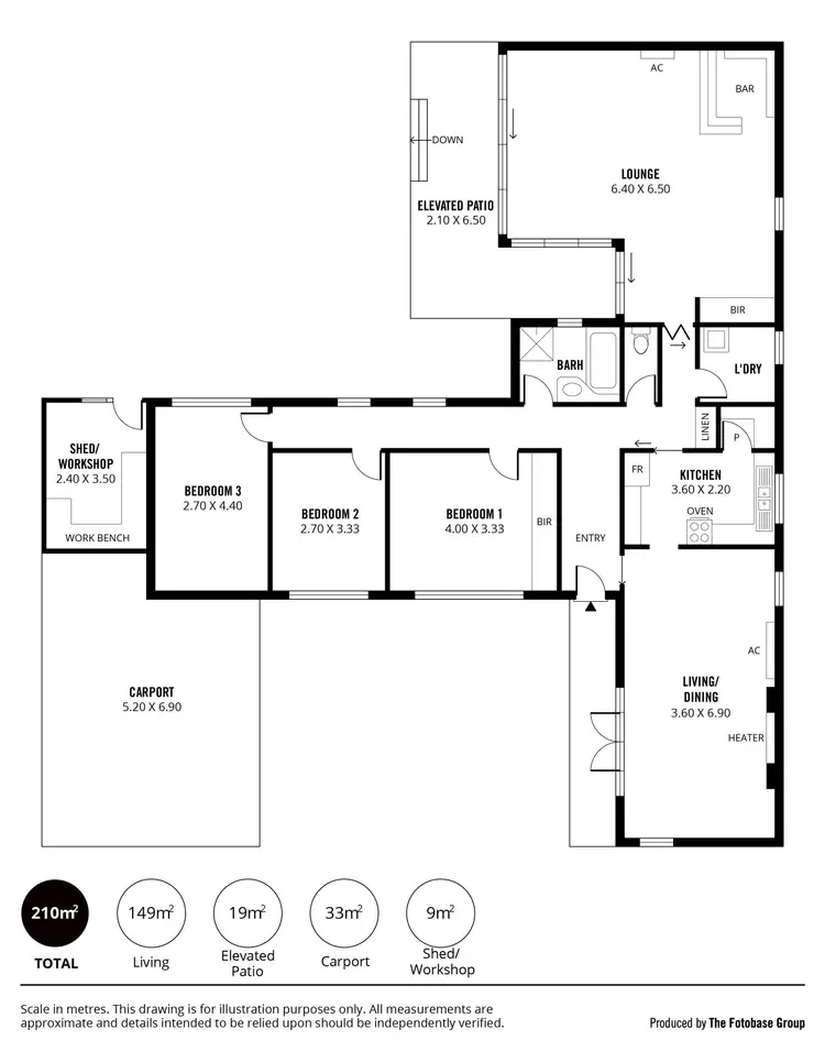 Floorplan of Homely house listing, 15 Proctor Street, Flagstaff Hill SA 5159