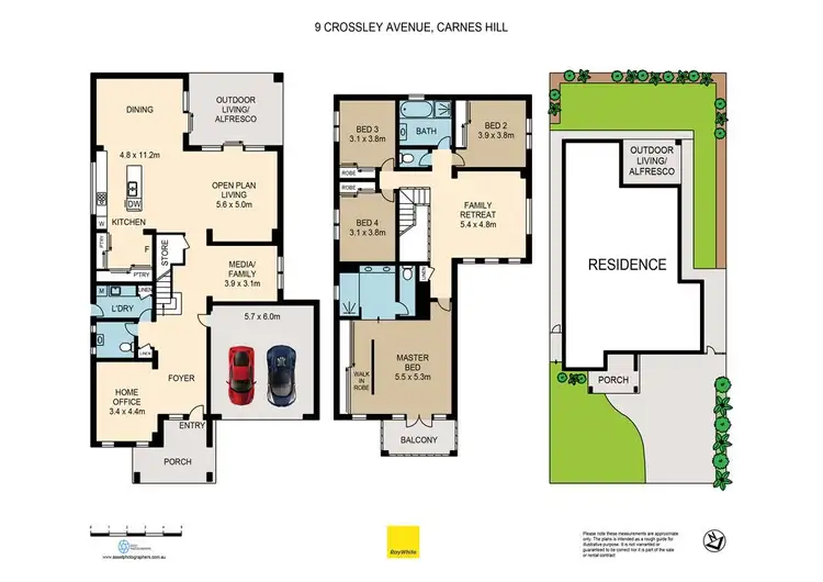 Floorplan of Homely house listing, 9 Crossley Avenue, Carnes Hill NSW 2171