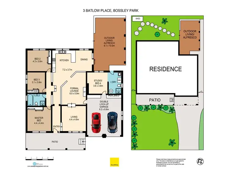Floorplan of Homely house listing, 3 Batlow Place, Bossley Park NSW 2176
