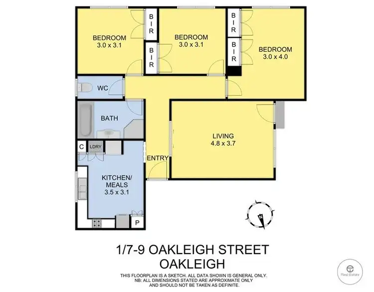 Floorplan of Homely other listing, 1/7-9 Oakleigh Street, Oakleigh East VIC 3166