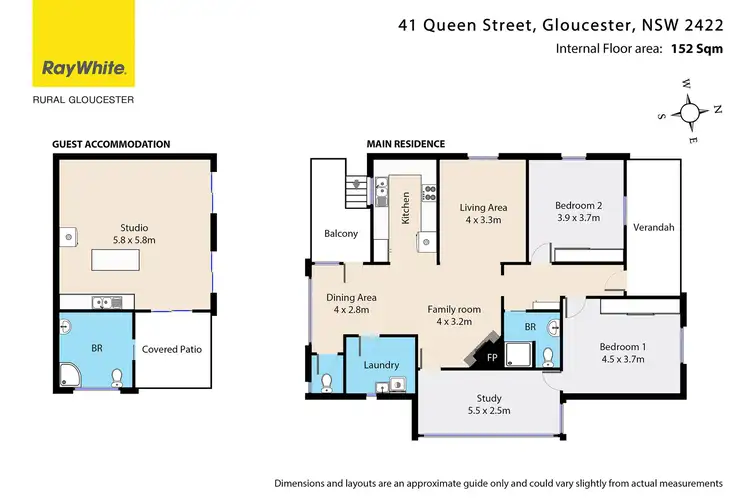 Floorplan of Homely house listing, 41 Queen Street, Gloucester NSW 2422