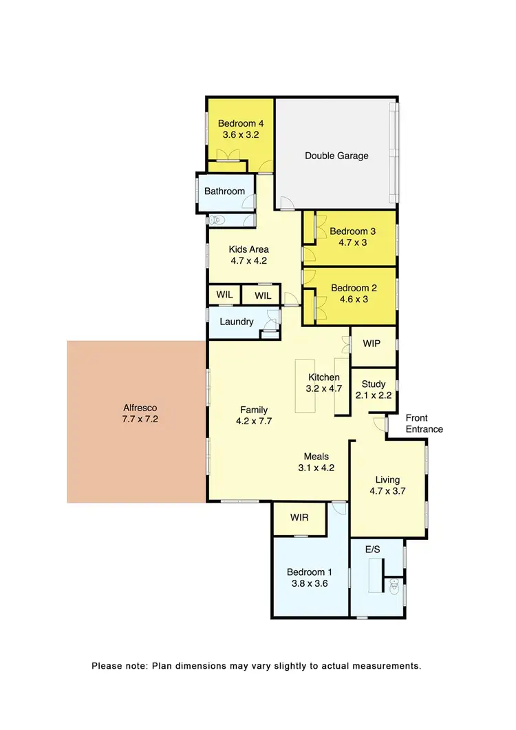 Floorplan of Homely rural property listing, 5 Skipper Road, Scarsdale VIC 3351