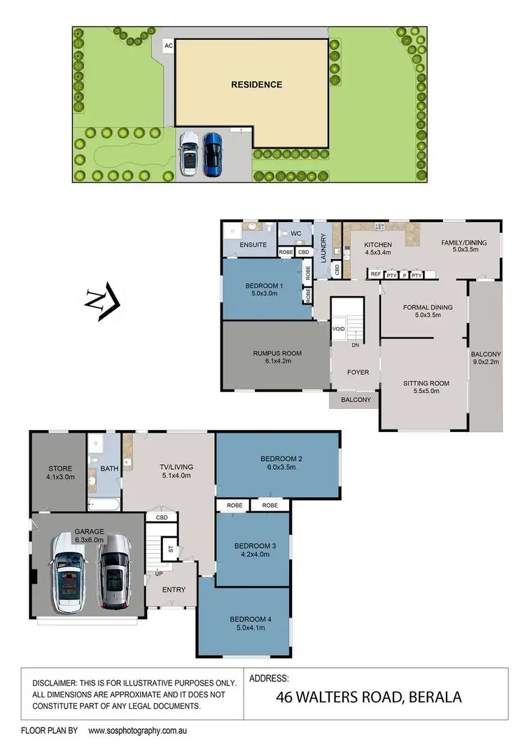 Floorplan of Homely house listing, 46 Walters Road, Berala NSW 2141