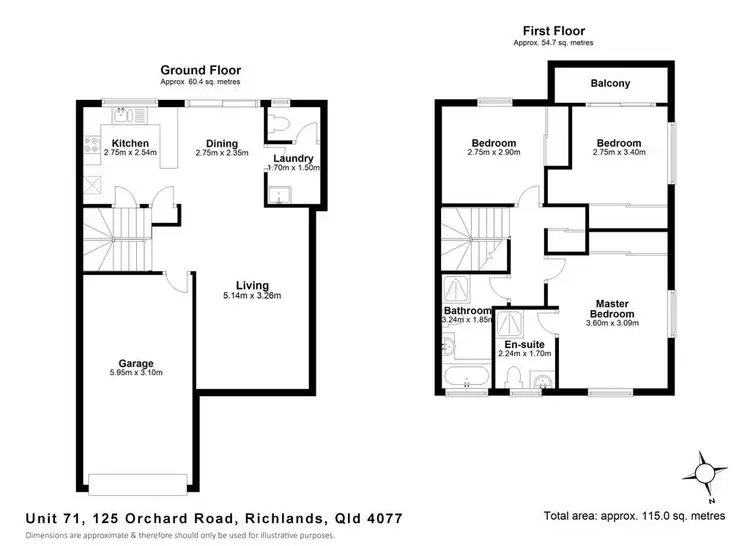 Floorplan of Homely house listing, 71/125 Orchard Road, Richlands QLD 4077