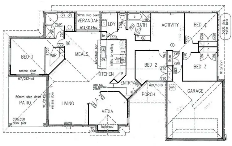 Floorplan of Homely house listing, 154 - 156 Marina Boulevard, Banksia Beach QLD 4507