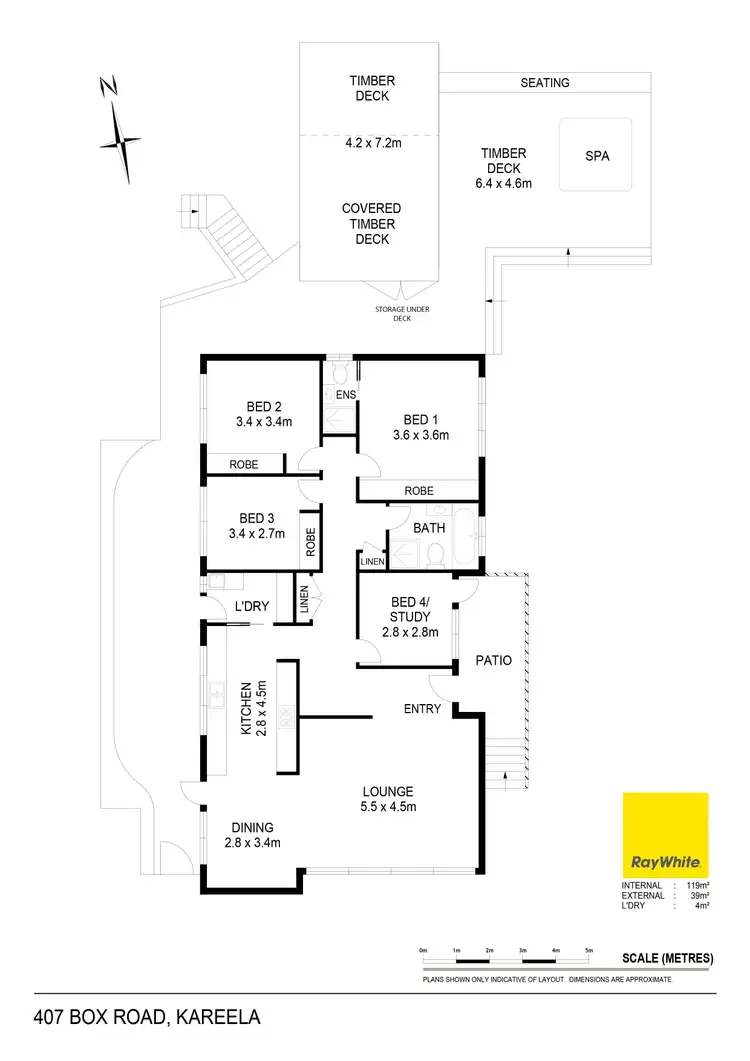 Floorplan of Homely house listing, 407 Box Road, Kareela NSW 2232