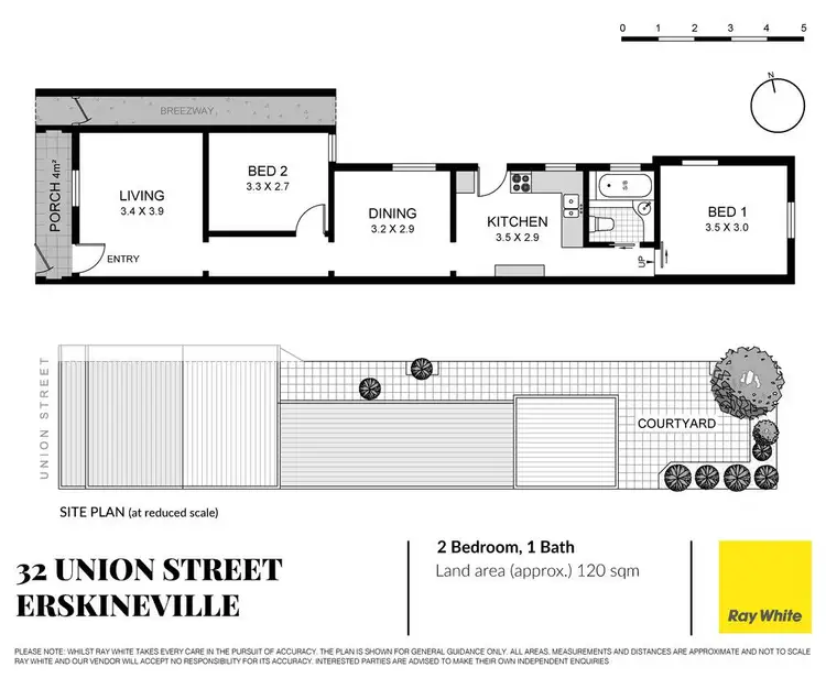 Floorplan of Homely house listing, 32 Union Street, Erskineville NSW 2043