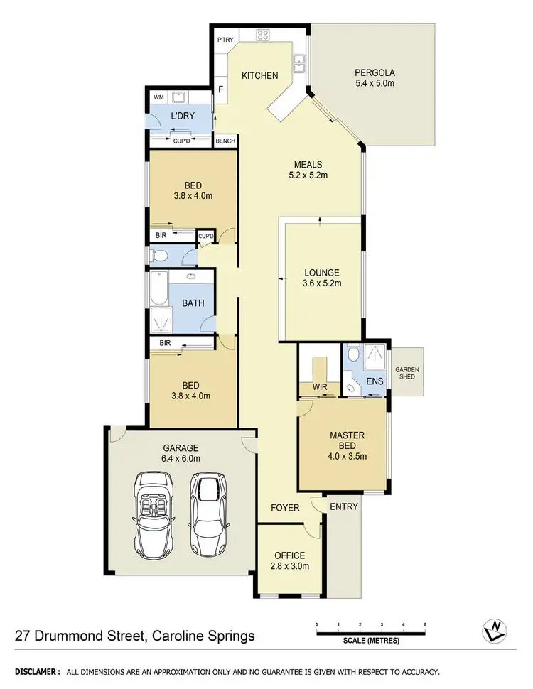 Floorplan of Homely house listing, 27 Drummond Street, Caroline Springs VIC 3023