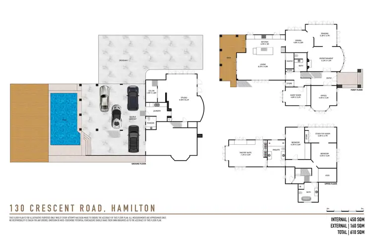 Floorplan of Homely house listing, 130 Crescent Road, Hamilton QLD 4007