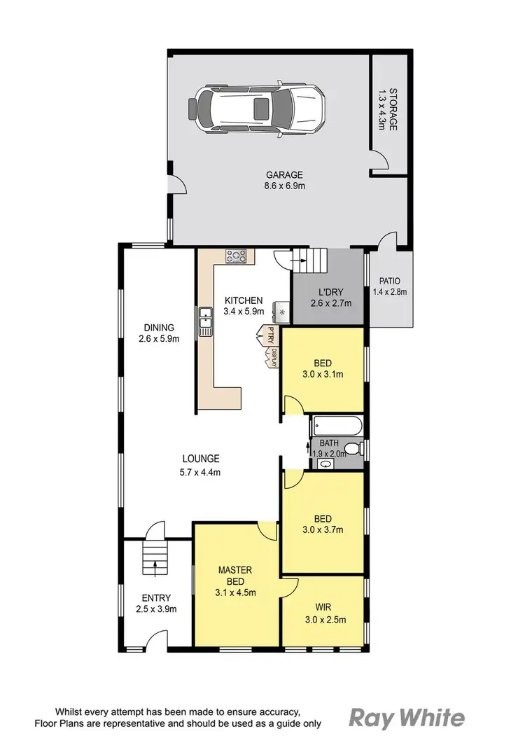 Floorplan of Homely house listing, 2 Dunne Street, Brighton QLD 4017