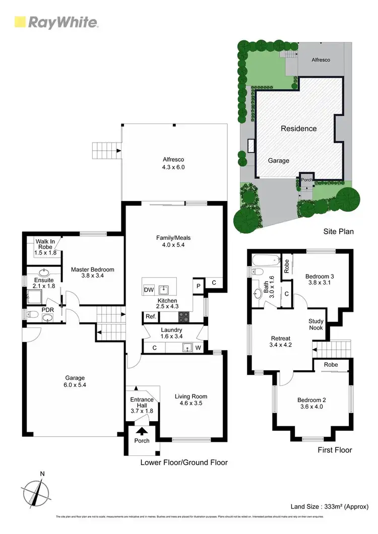 Floorplan of Homely house listing, 1 Balmerino Square, Frankston VIC 3199