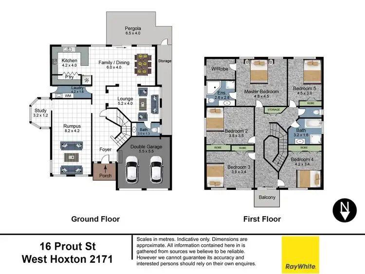 Floorplan of Homely house listing, 16 Prout Street, West Hoxton NSW 2171