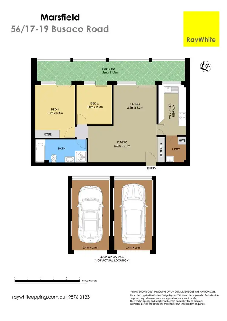 Floorplan of Homely apartment listing, 56/17-19 Busaco Road, Marsfield NSW 2122