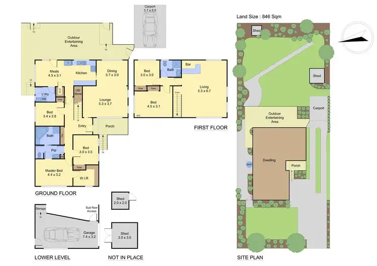 Floorplan of Homely house listing, 19 Kelly Street, Diamond Creek VIC 3089