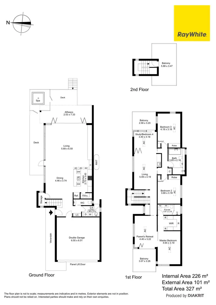 Floorplan of Homely house listing, 612 Seaview Road, Grange SA 5022