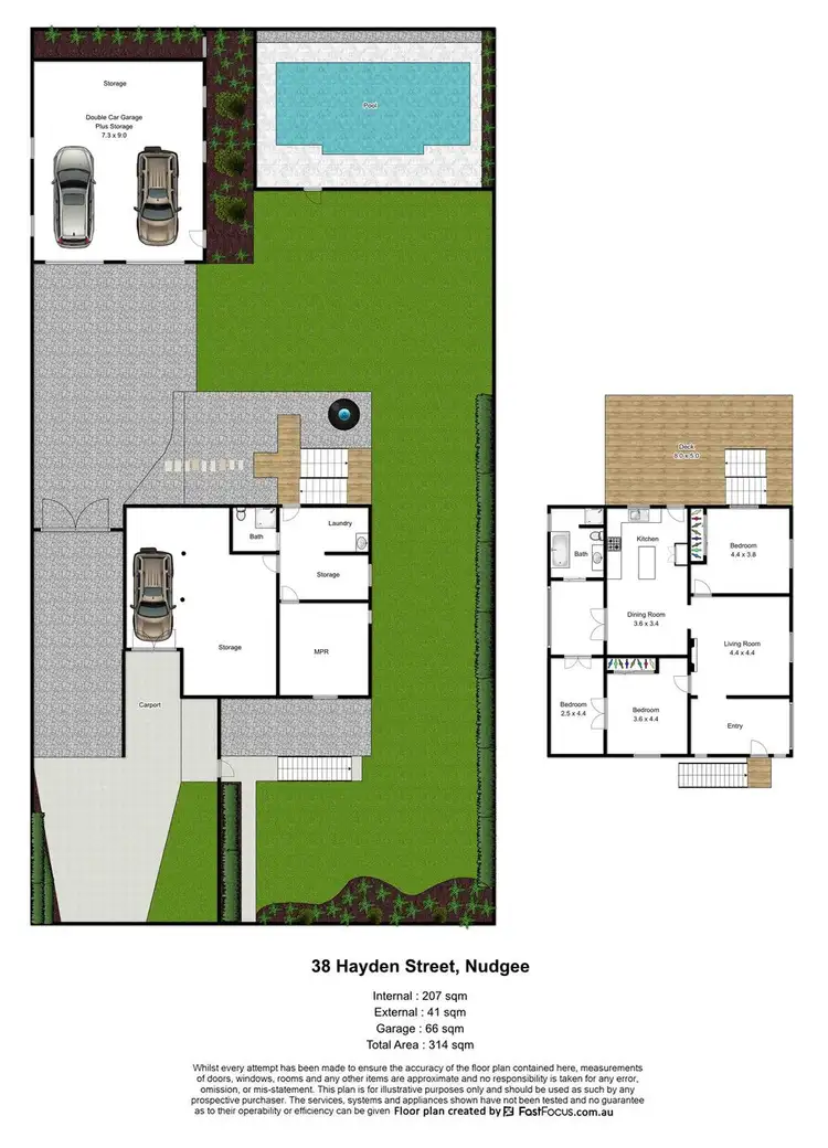 Floorplan of Homely house listing, 38 Hayden Street, Nudgee QLD 4014