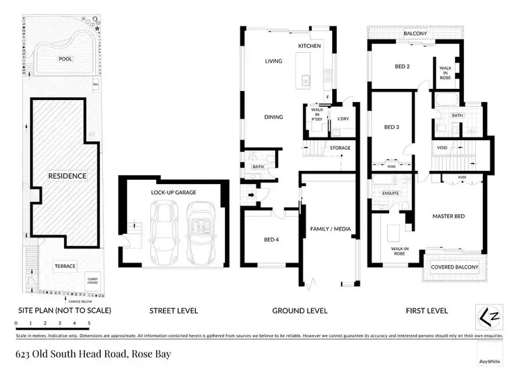 Floorplan of Homely house listing, 623 Old South Head Road, Rose Bay NSW 2029
