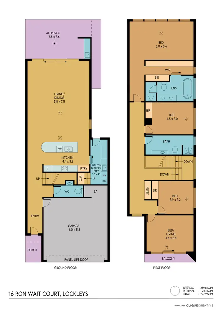Floorplan of Homely house listing, 16 Ron Wait Court, Lockleys SA 5032
