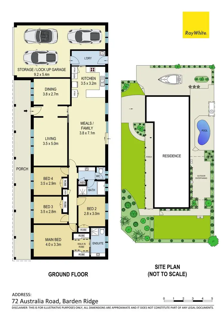 Floorplan of Homely house listing, 72 Australia Road, Barden Ridge NSW 2234
