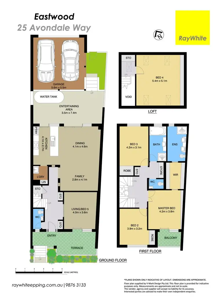 Floorplan of Homely terrace listing, 25 Avondale Way, Eastwood NSW 2122