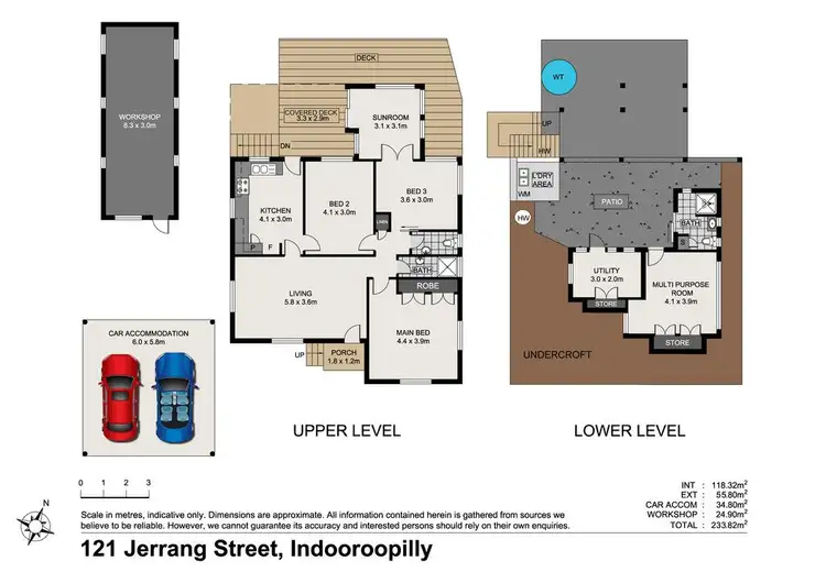 Floorplan of Homely house listing, 121 Jerrang Street, Indooroopilly QLD 4068