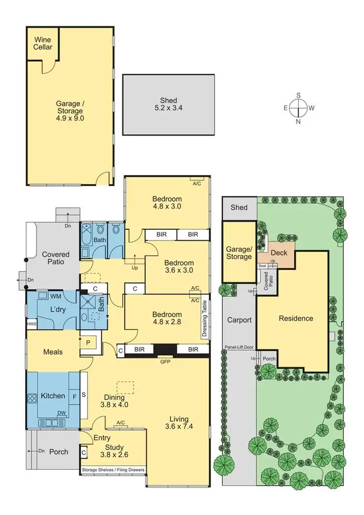 Floorplan of Homely house listing, 26 Stanley Grove, Blackburn VIC 3130
