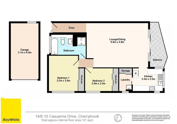 Floorplan of Homely retirement listing, 14/8-10 Casuarina Drive, Cherrybrook NSW 2126