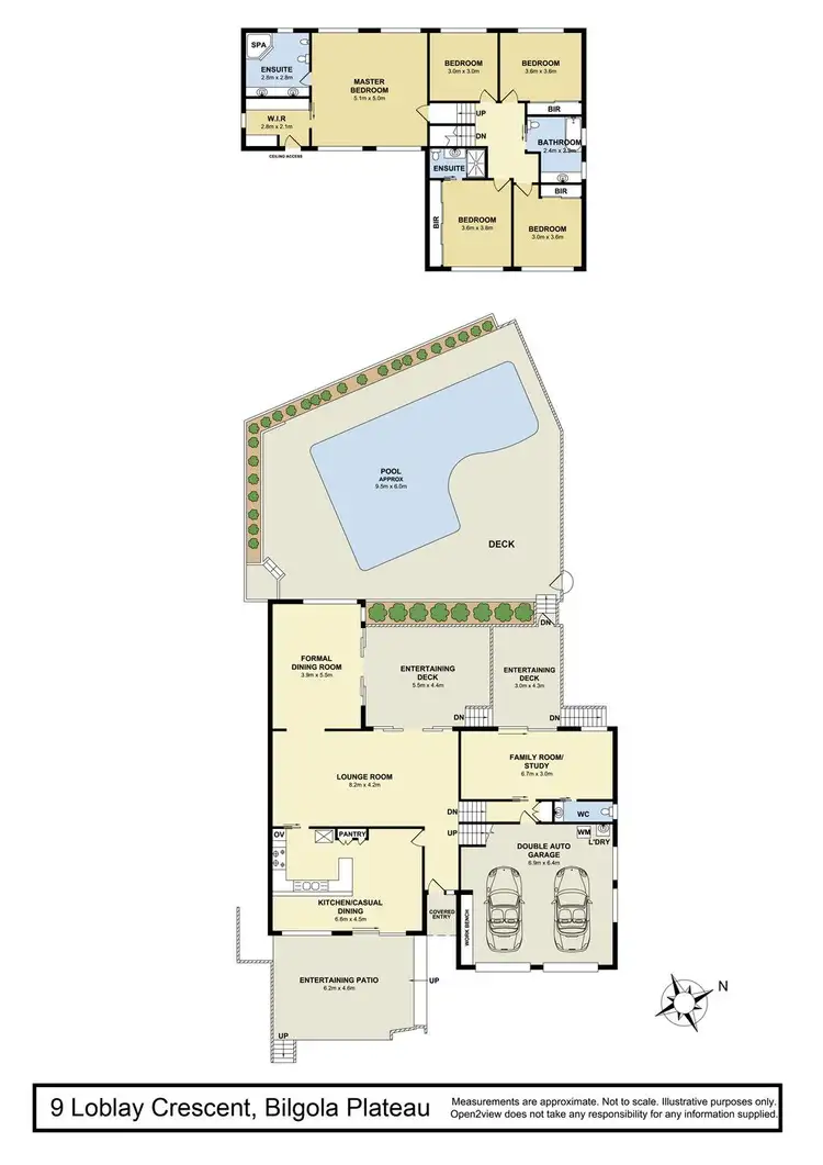 Floorplan of Homely house listing, 9 Loblay Crescent, Bilgola NSW 2107
