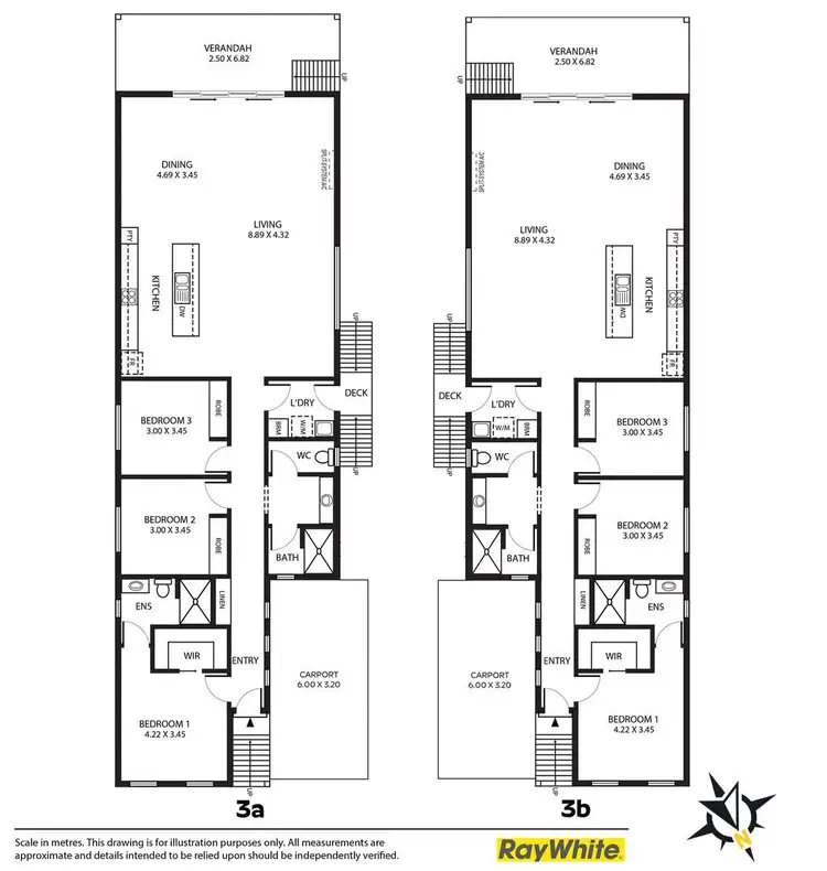 Floorplan of Homely house listing, 3B Oakham Street, Encounter Bay SA 5211