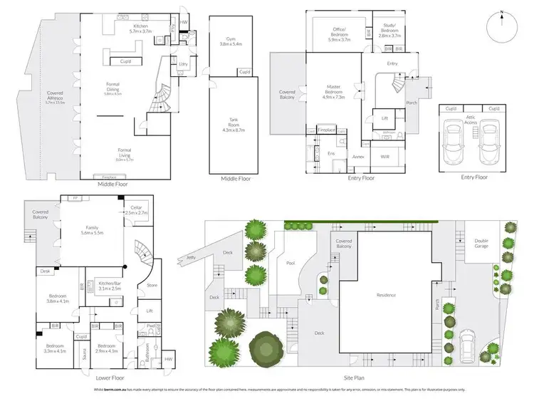 Floorplan of Homely house listing, 959 Barrenjoey Road, Palm Beach NSW 2108
