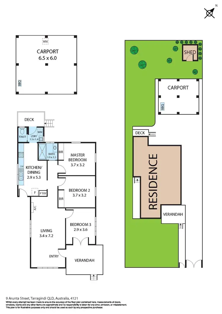 Floorplan of Homely house listing, 9 Arunta Street, Tarragindi QLD 4121