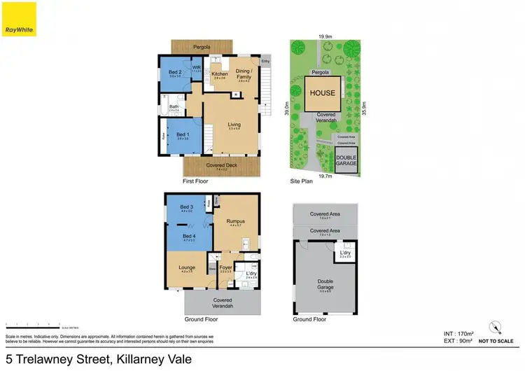 Floorplan of Homely house listing, 5 Trelawney Street, Killarney Vale NSW 2261