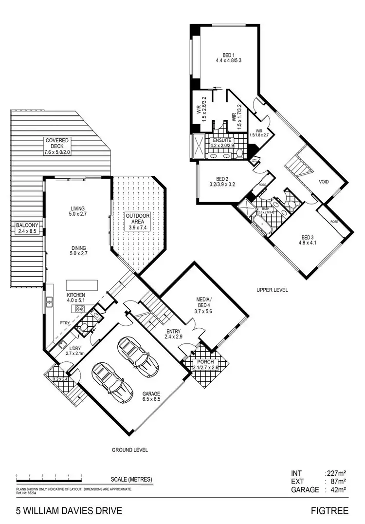 Floorplan of Homely house listing, 5 William Davies Drive, Figtree NSW 2525