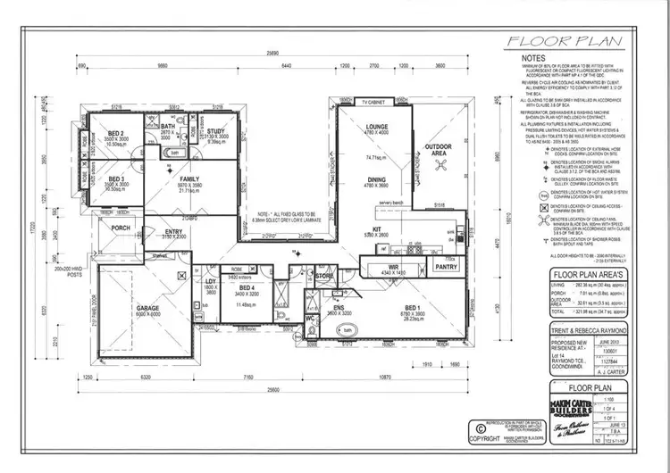Floorplan of Homely house listing, 9 Raymond, Goondiwindi QLD 4390