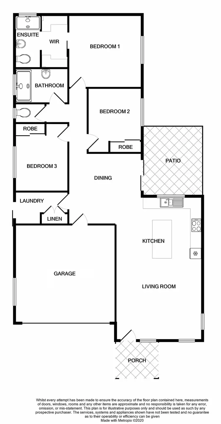 Floorplan of Homely house listing, 43 Daydream Circuit, Burdell QLD 4818