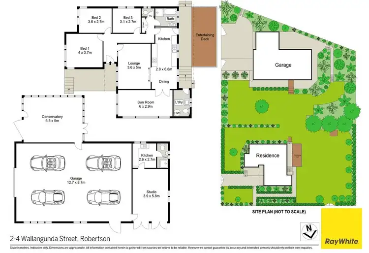 Floorplan of Homely house listing, 2-4 Wallangunda Street, Robertson NSW 2577
