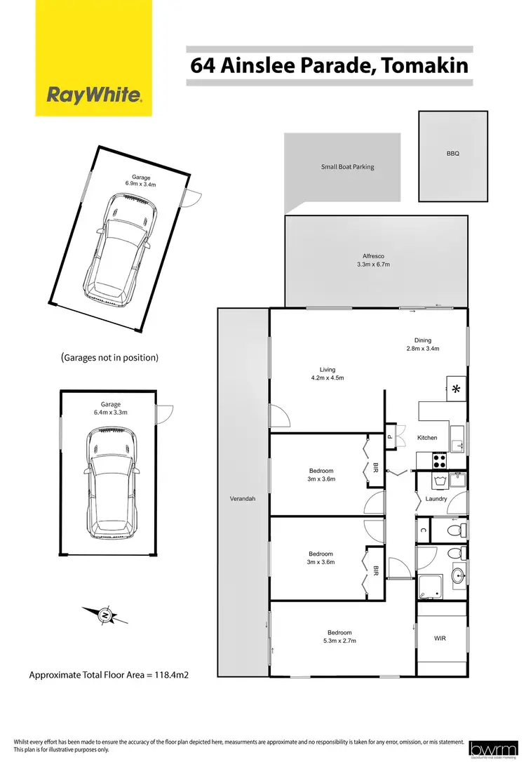 Floorplan of Homely house listing, 64 Ainslie Parade, Tomakin NSW 2537