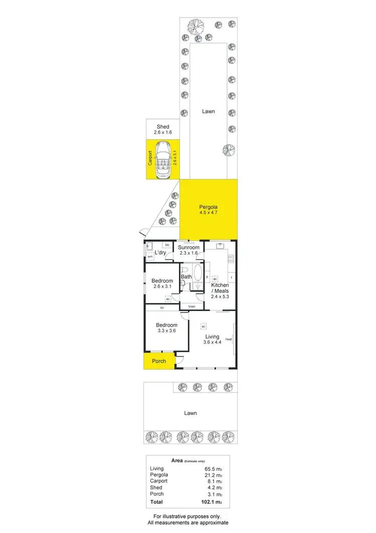 Floorplan of Homely unit listing, 4/23 Norman Terrace, Forestville SA 5035