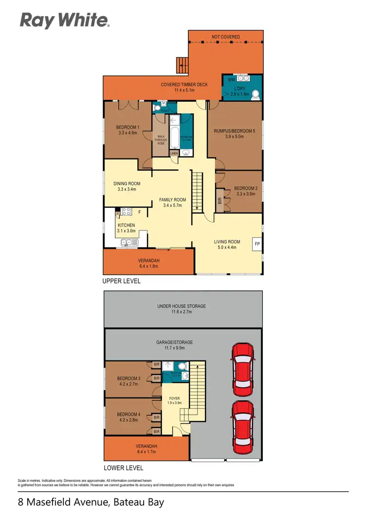 Floorplan of Homely house listing, 8 Masefield Avenue, Bateau Bay NSW 2261