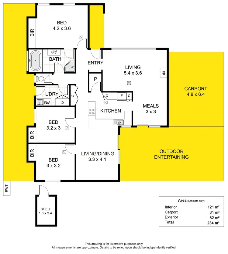Floorplan of Homely house listing, 17 Carignane Street, Wynn Vale SA 5127