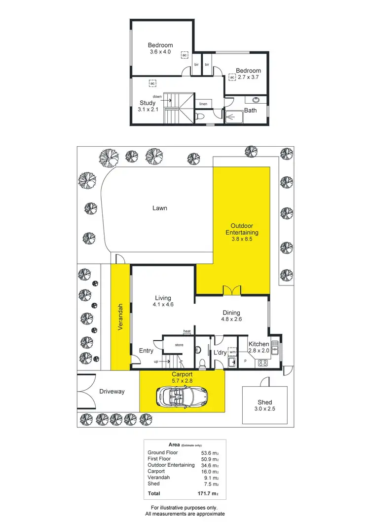 Floorplan of Homely house listing, 64A Jervois Street, Torrensville SA 5031