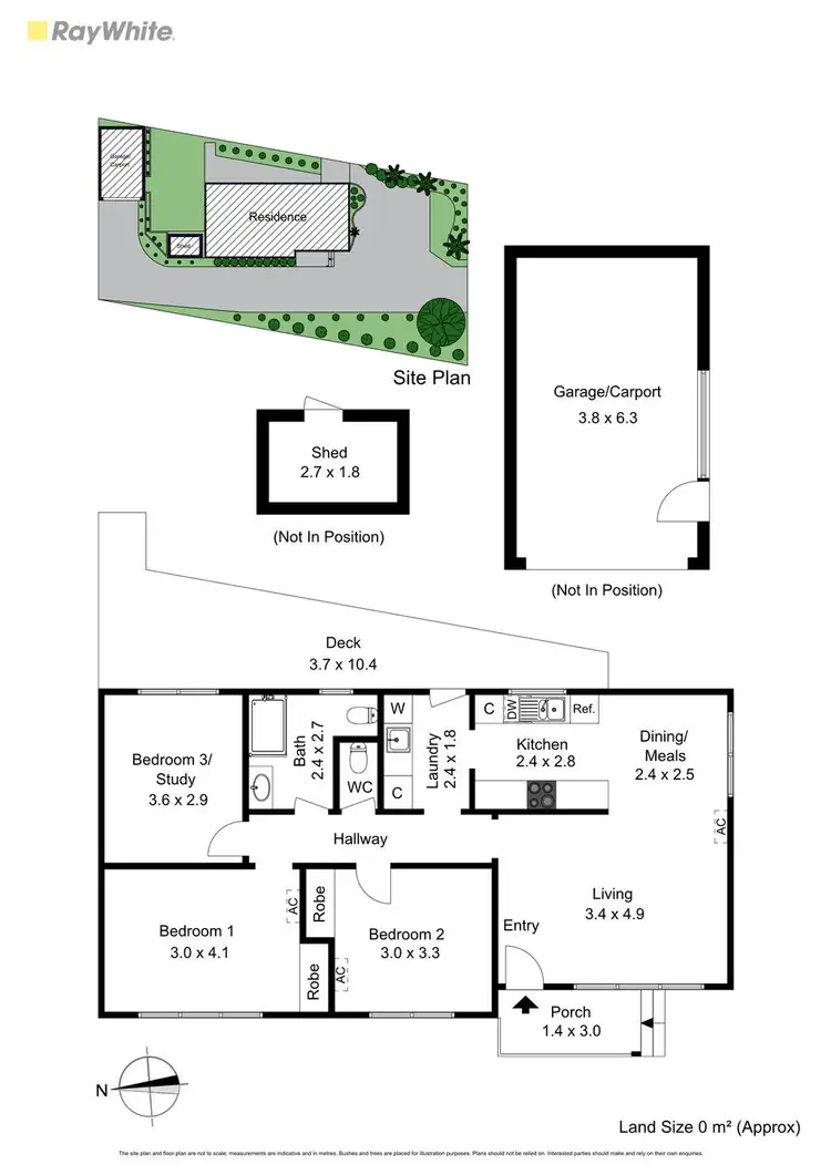 Floorplan of Homely unit listing, 1/19 Genista Street, Frankston South VIC 3199