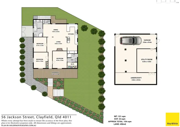 Floorplan of Homely house listing, 56 Jackson Street, Clayfield QLD 4011