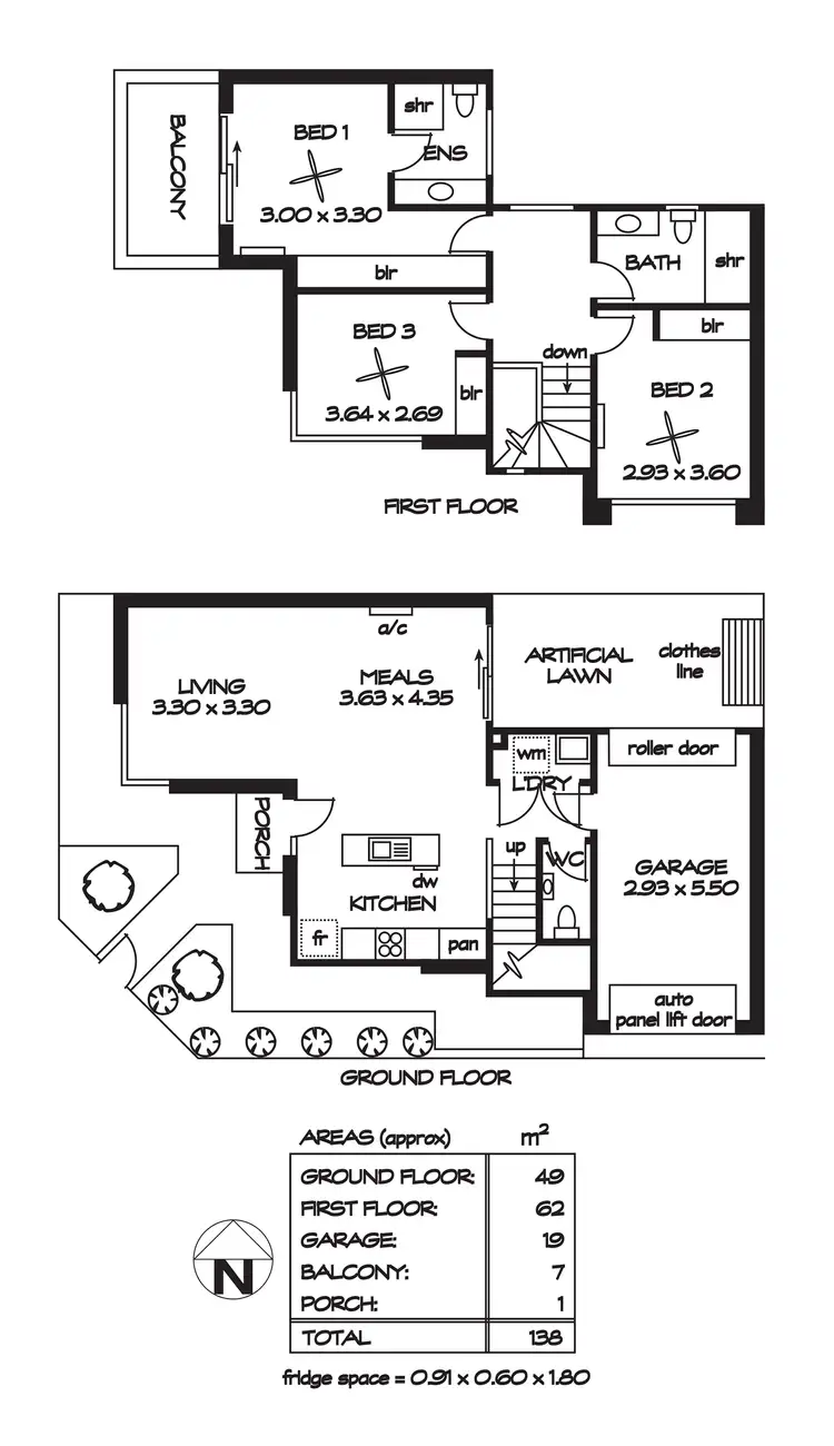 Floorplan of Homely house listing, 16 Greenview Place, Blakeview SA 5114