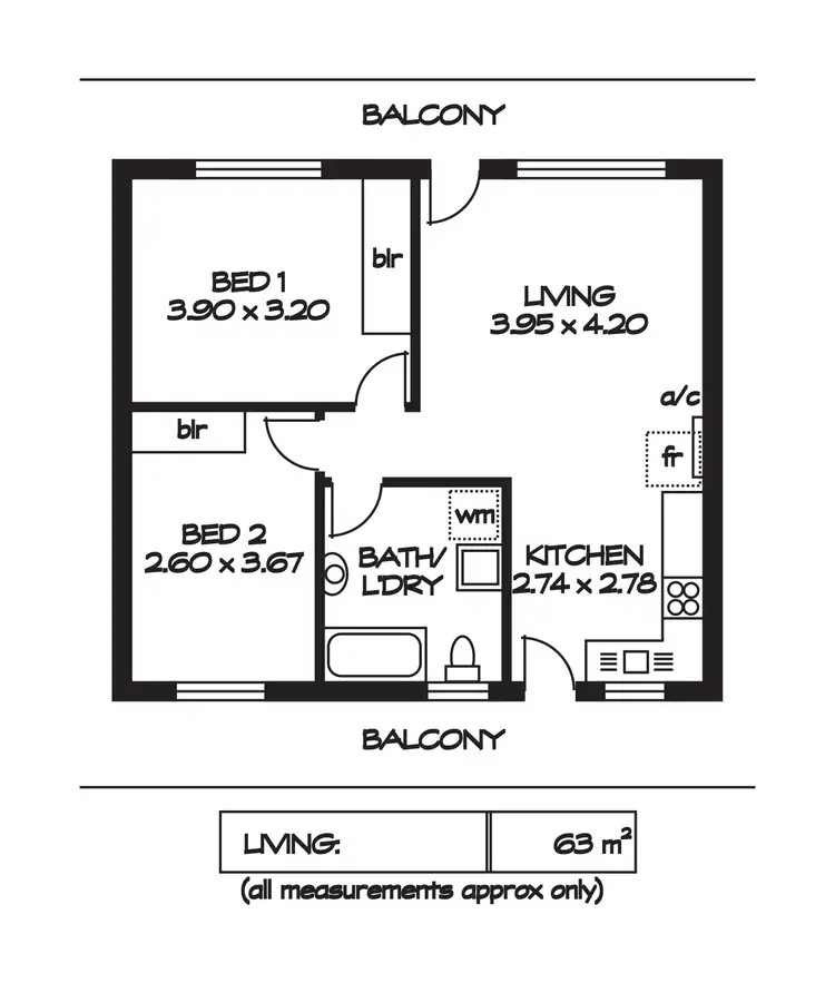 Floorplan of Homely house listing, 5/6 Kintore Avenue, Kilburn SA 5084