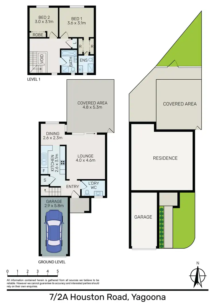 Floorplan of Homely townhouse listing, 7/2A Houston Road, Yagoona NSW 2199