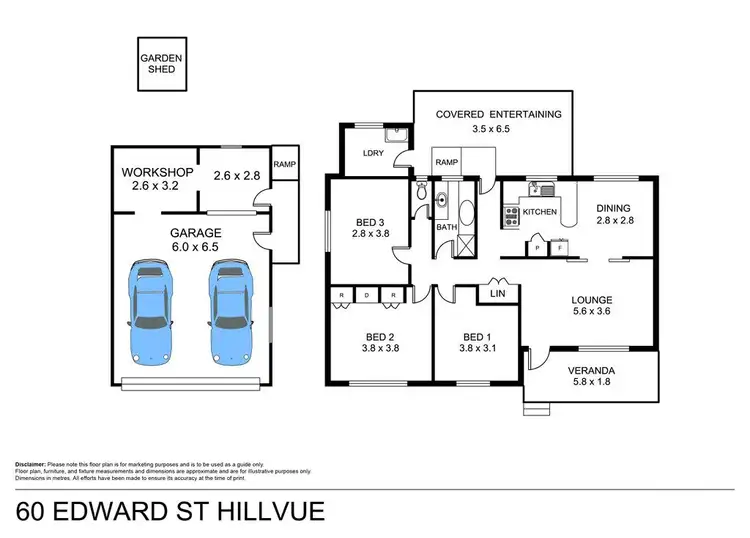 Floorplan of Homely house listing, 60 Edward Street, Tamworth NSW 2340